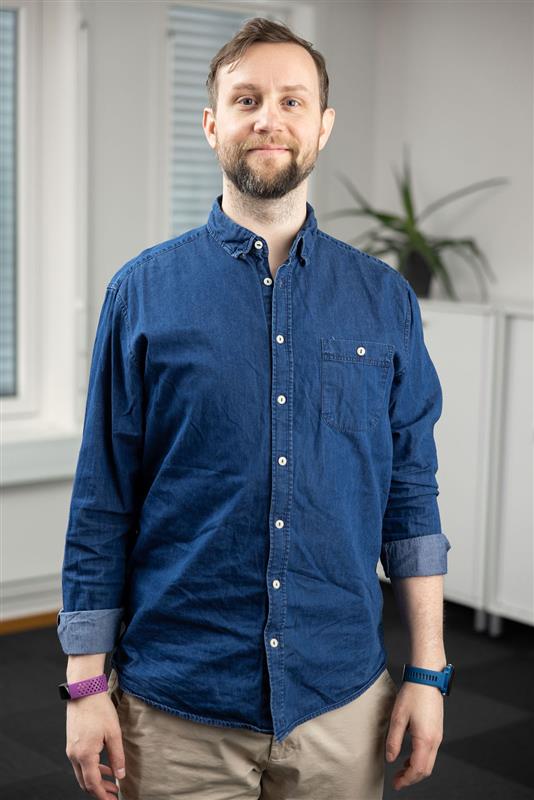 Portettbilde av leder i brukerutvalget Tom Nekstad