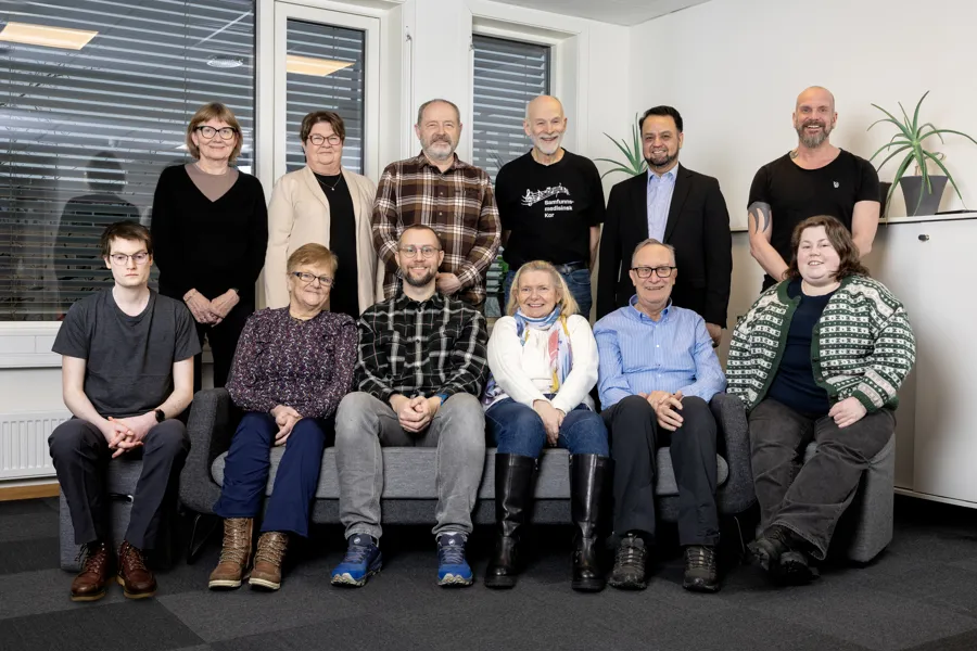 Gruppebilde av brukerutvalget 2026
