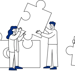 En gruppe mennesker på en scene