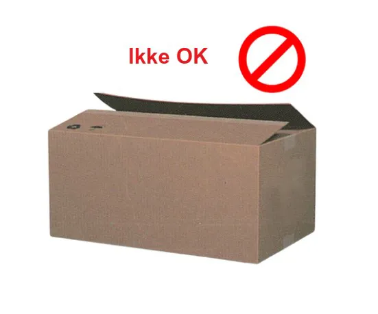 En grå rektangulær boks