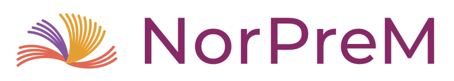 En svart bakgrunn med hvit tekst