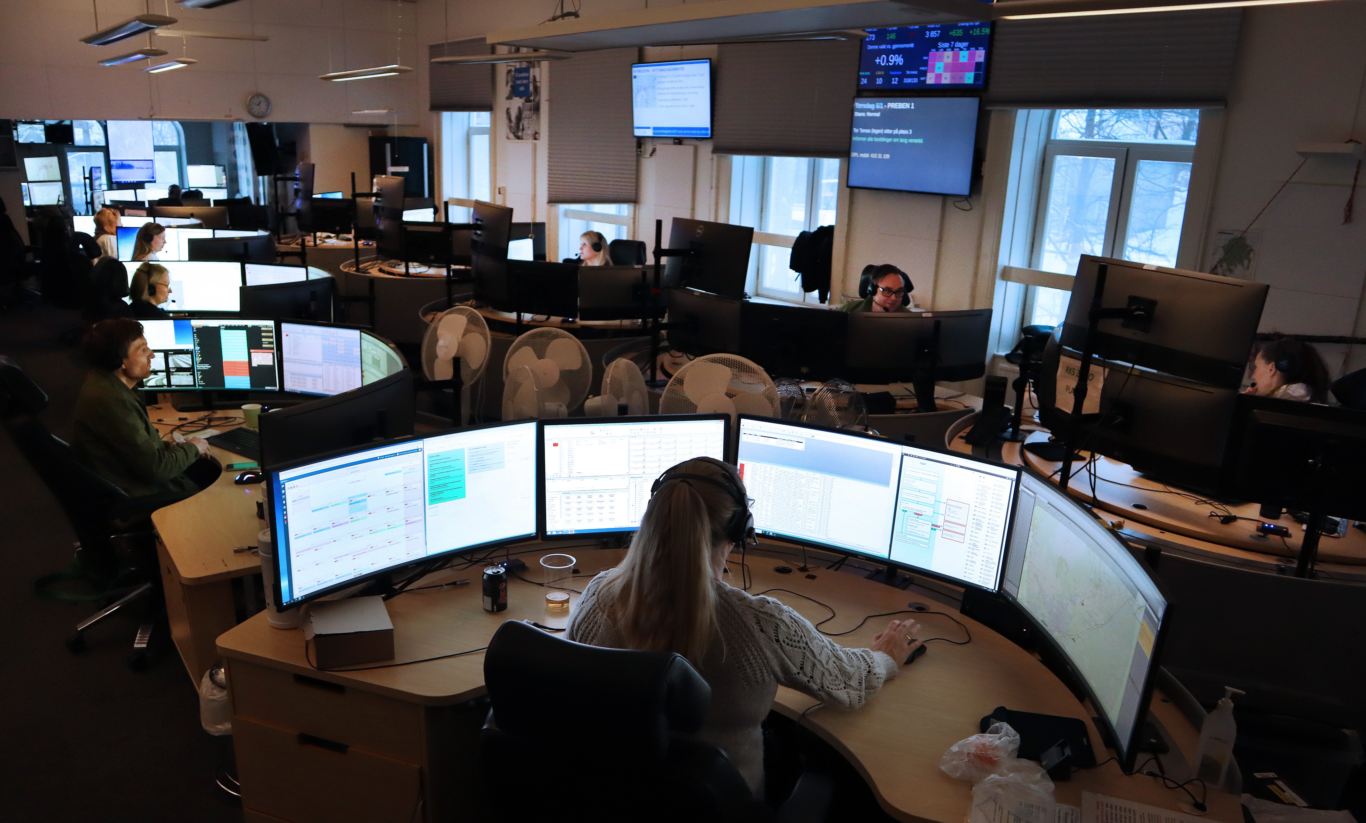 Folk som jobber på kontor