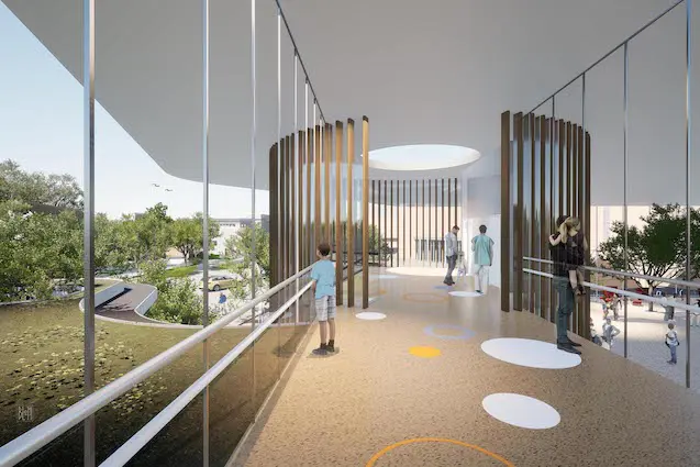 Illustrasjon barneavdeling bro