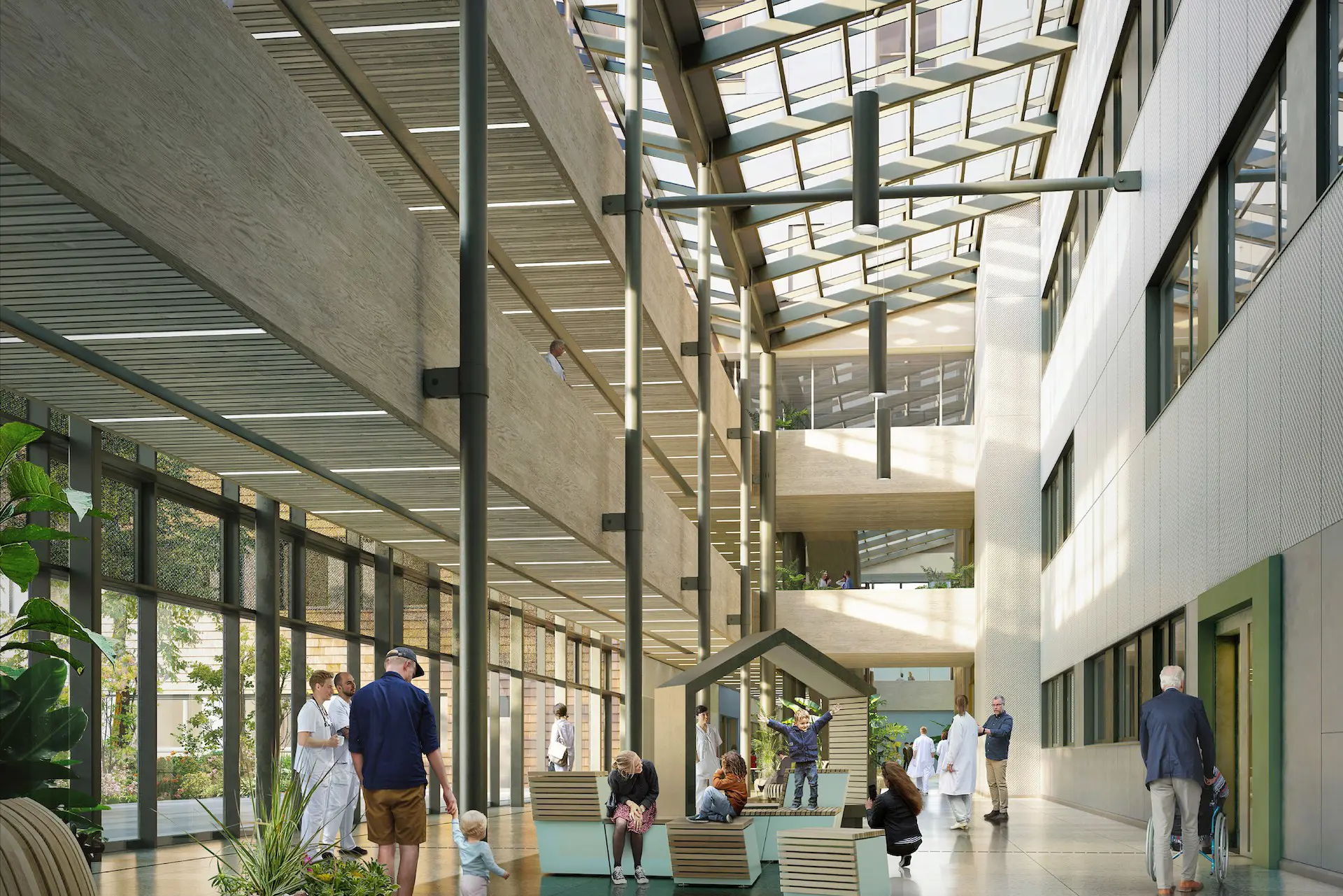 Perspektiv glassgate plan 1 mot vest