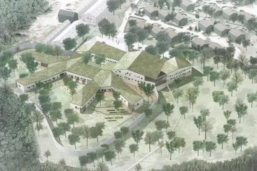 Illustrasjon av sikkerhetsavdeling på Ila