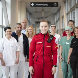 Employees in diffrent outfits