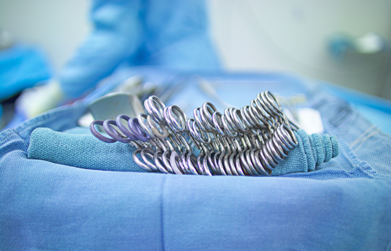 A close-up of a bracelet