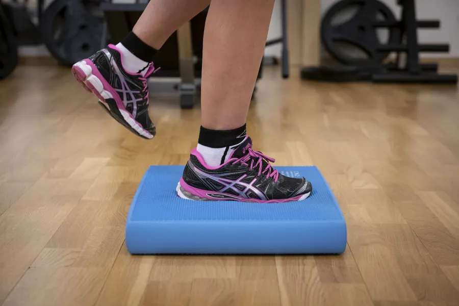 Et par ben på balansepute