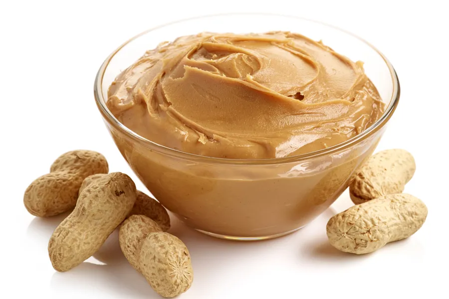 En bolle med peanøtter