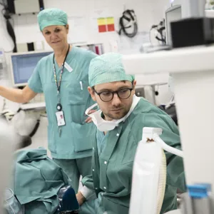 En lege og en pasient