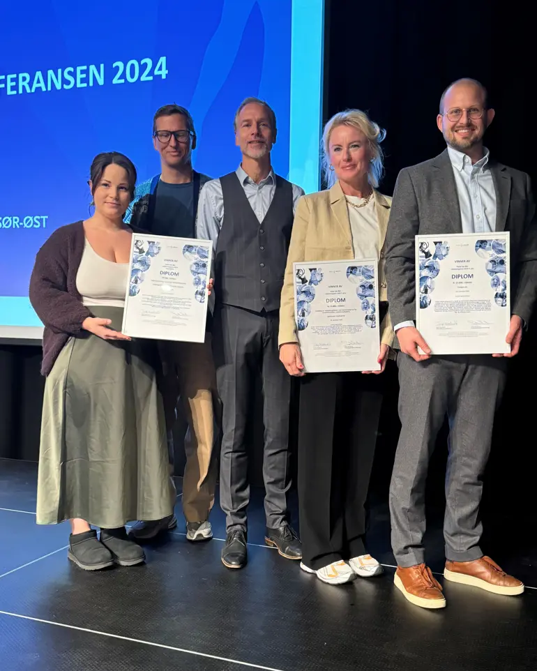 En gruppe personer som har sertifikater